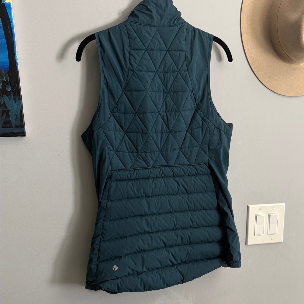 Lululemon Athletica Dark Teal Quilted Vest